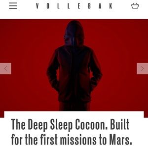 Vollebak The Sleep Cocoon Black XL Men’s Jacket